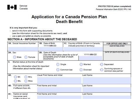 5 Ways To Apply For Canada Pension Death Benefit