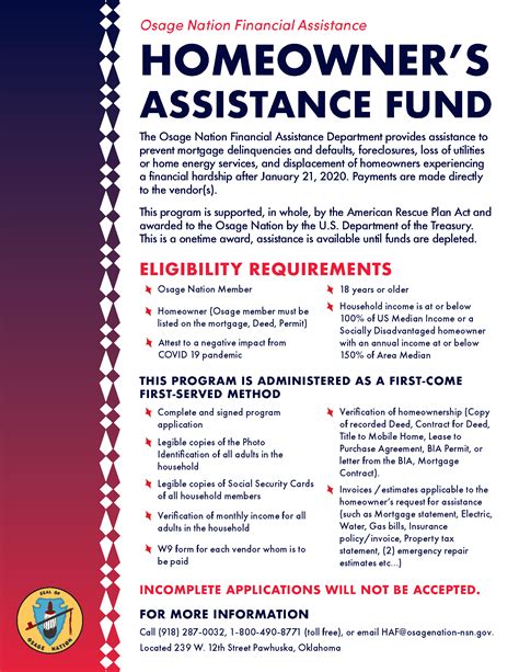 5 Ways To Apply For Osage Nation Crisis Assistance