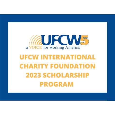 5 Ways To Apply For Ufcw Charity Foundation Support