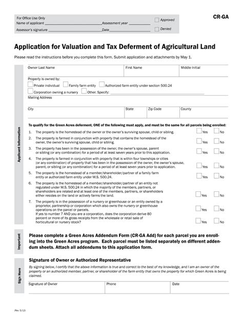 5 Ways To Complete A Green Acres Application