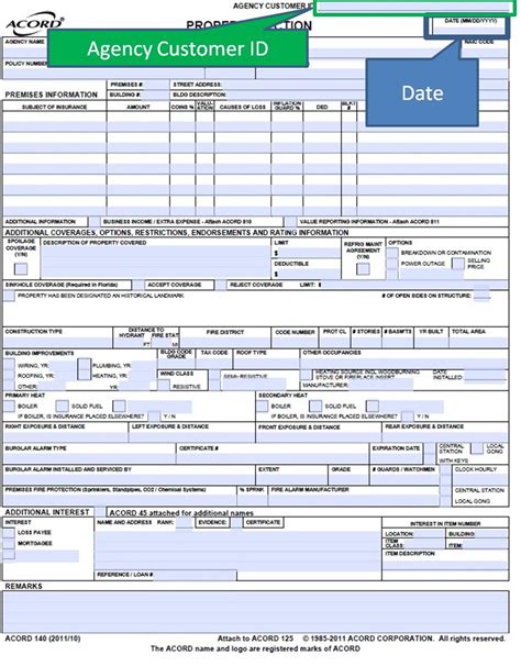 5 Ways To Complete An Acord Property Application