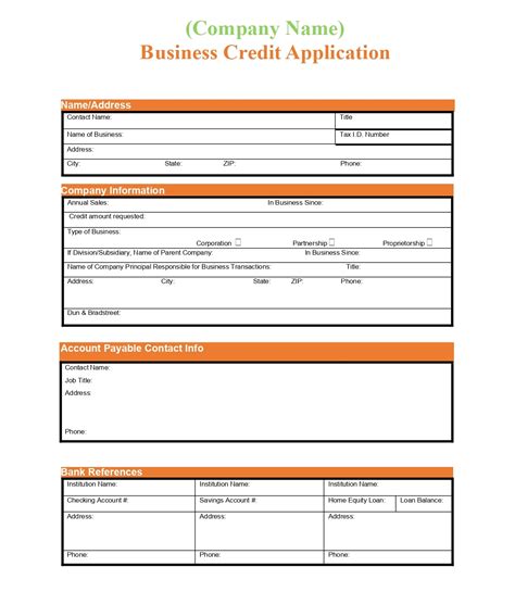 5 Ways To Complete New Customer Credit Application Form