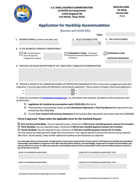 5 Ways To Complete Sba Eidl Hardship Application Successfully