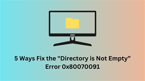 5 Ways To Fix Application Not Found In Directory Error