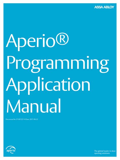 5 Ways To Master Aperio Programming Application