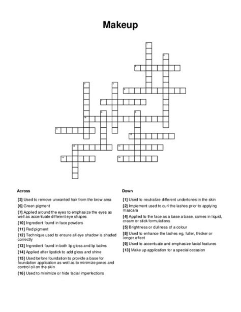 5 Ways To Master Mascara Applicator Crossword