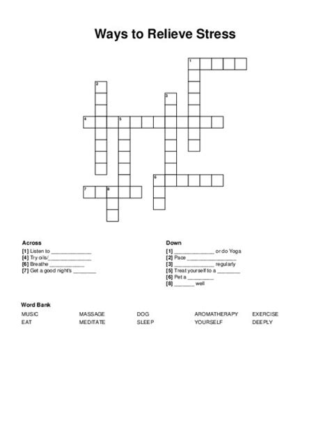 5 Ways To Soothe With Application Crossword