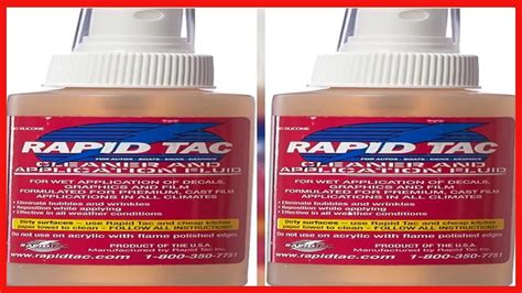 5 Ways To Use Rapid Tac Application Fluid