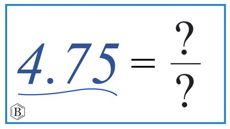 5.75 As A Fraction Simplified