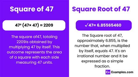 6 Facts About Square Root Of 47