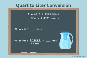 6 Liters To Quarts Made Easy