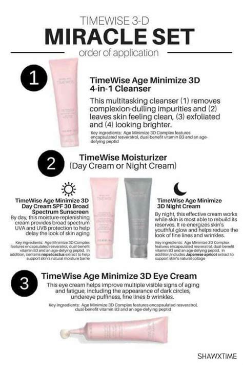 6 Steps To Apply Mary Kay Timewise Correctly