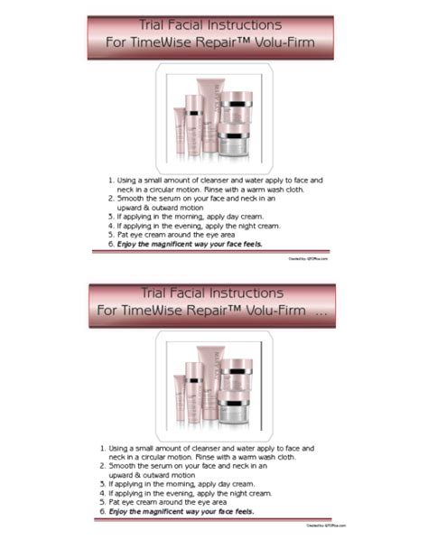 6 Steps To Apply Mary Kay Timewise Repair