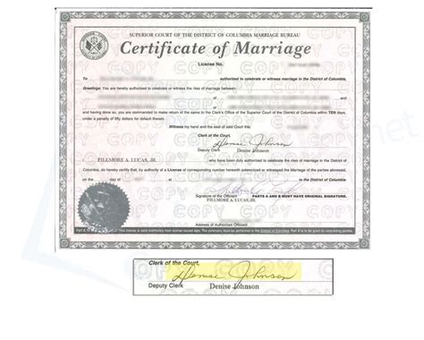 6 Steps To Get A Dc Marriage License Application