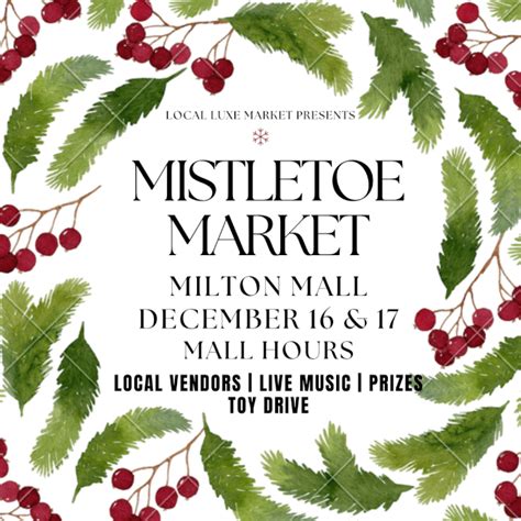 6 Tips For A Successful Mistletoe Market Vendor Application