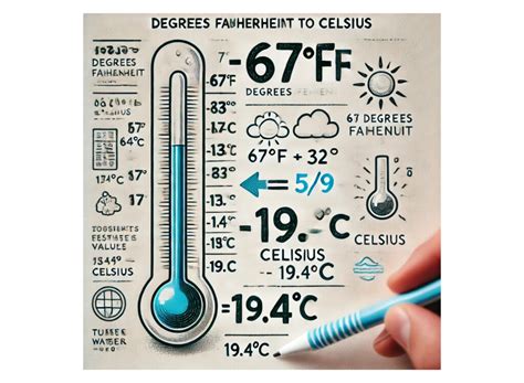 67°F To Celsius Converter