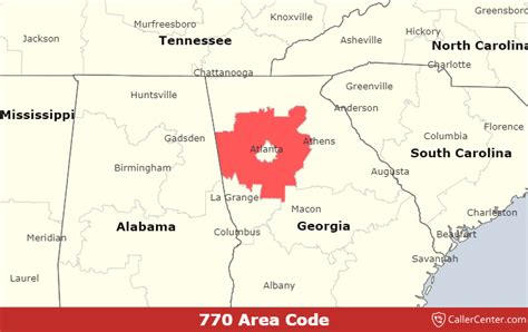 7 Essential Facts About Area Code 770 Location