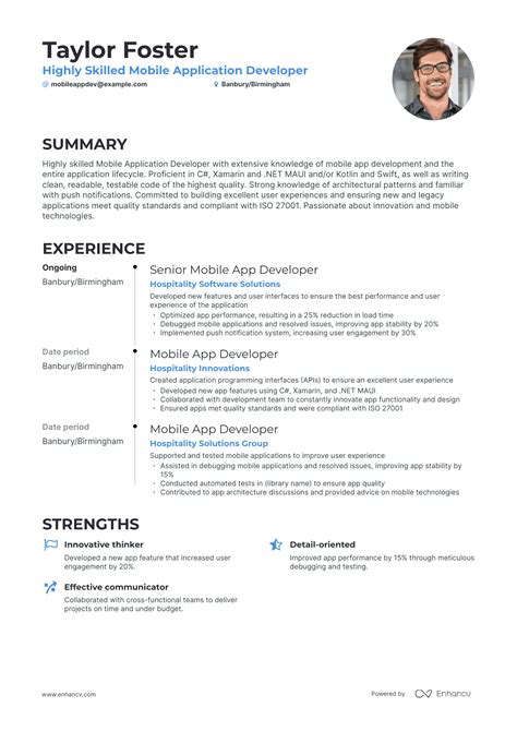 7 Essential Tips For A Mobile App Developer Resume