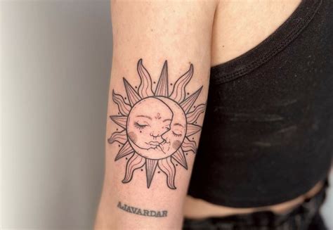 7 Meanings Behind Sun Moon Tattoos