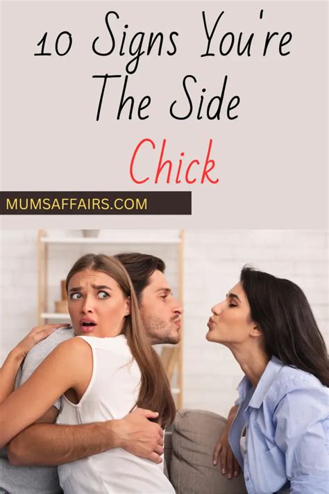 7 Signs Youre The Side Chick Application