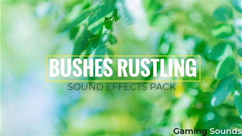 7 Sounds Of Bush Rustling