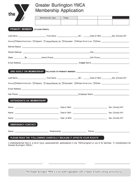 7 Steps To Complete A Ymca Application Form