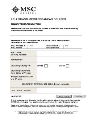 7 Steps To Fill Msc Cruises Online Application Form