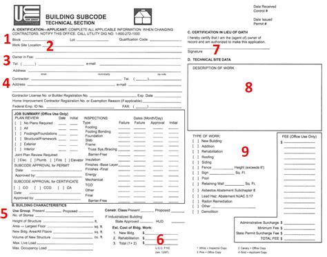 7 Steps To Fill Out Nj Construction Permit Application