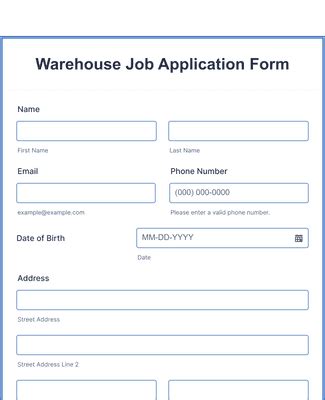 7 Tips For Landing Warehouse Job Applications