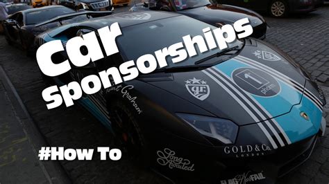 7 Ways To Get Car Sponsorships Applications Approved