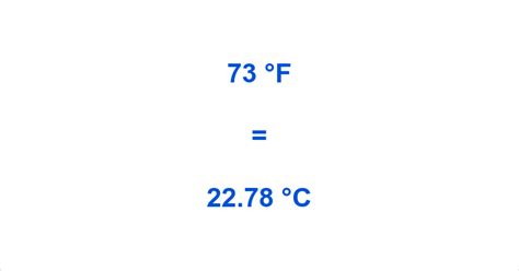 73 Fahrenheit To Celsius Converter