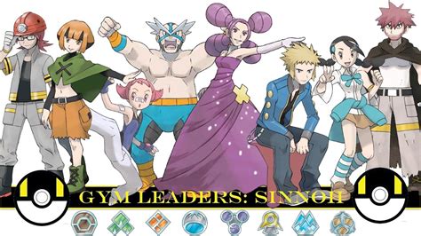 8 Gym Leaders In PokéMon Platinum