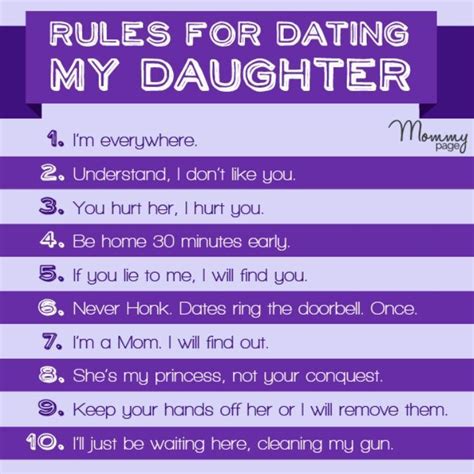 8 Rules To Date My Daughter