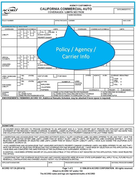 Acord Commercial Auto Application Made Easy