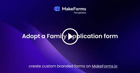 Adopt A Family Application Process Made Easy Online