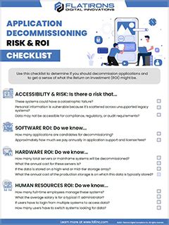 Application Decommissioning Checklist: A Step-By-Step Decommission Guide