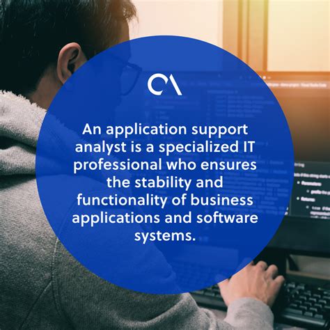 Applications Support Analyst: Key To Smooth Operations