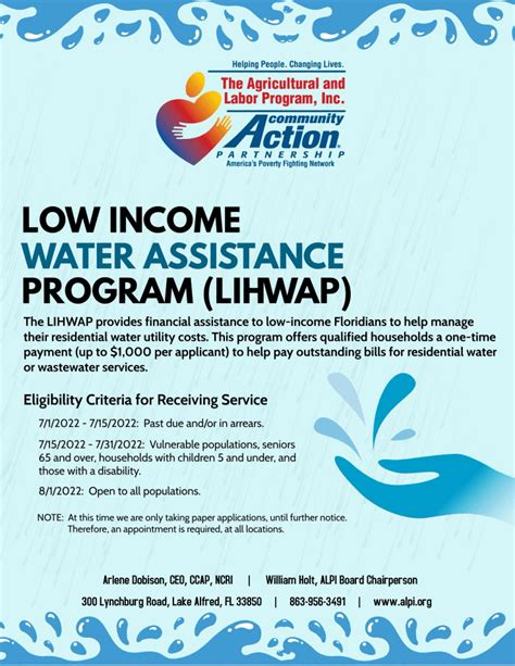 Apply For Lihwap Water Assistance In Pa: 5 Easy Steps