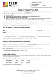 Apply For Meals On Wheels With Our Easy Pdf Guide