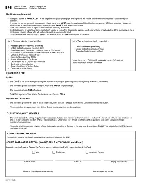 Apply For Remote Area Border Crossing Permit Online