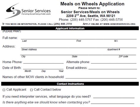 Apply Now: Meals On Wheels Job Application Guide