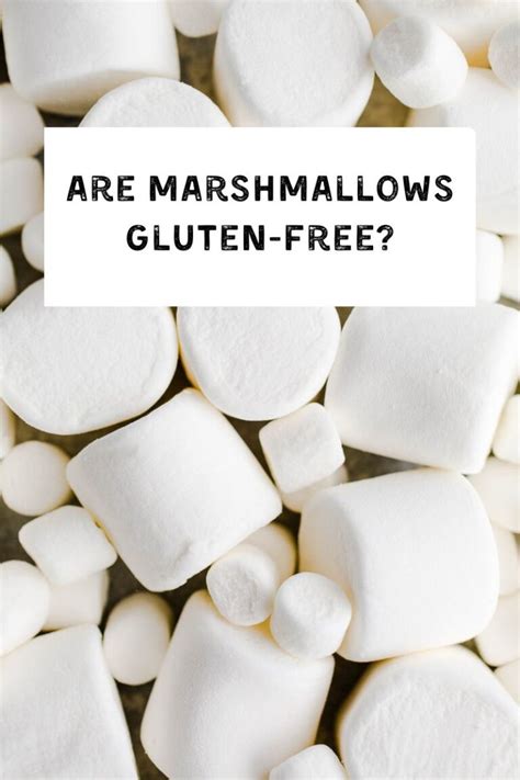 Are Marshmallows Gluten Free What You Need To Know