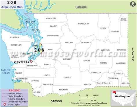 Area Code 206: Seattle And Surrounding Areas