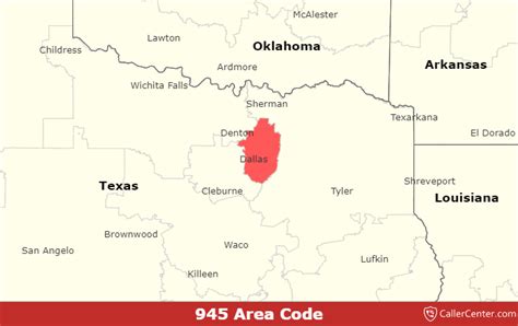 Area Code 945 Location And Cities