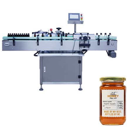 Automated Label Applicator Machine For Jars Simplified