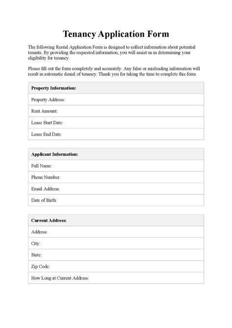 Bc Tenancy Application Form: A Step-By-Step Guide