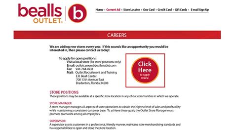 Bealls Outlet Employment Application And Job Opportunities