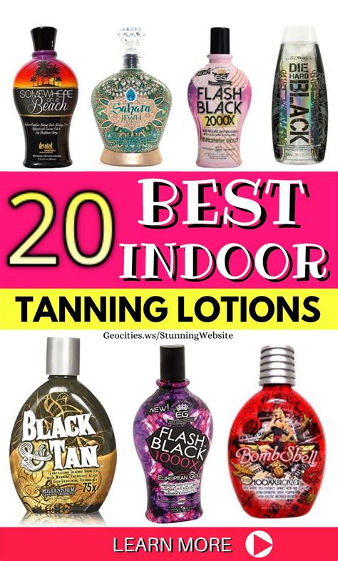 Best Tanning Lotions For Indoor Tanning Beds