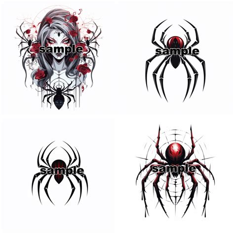 Black Widow Spider Tattoo Designs And Meaning Explained