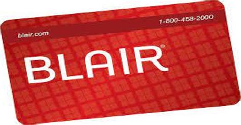 Blair Credit Card Application Guide And Requirements